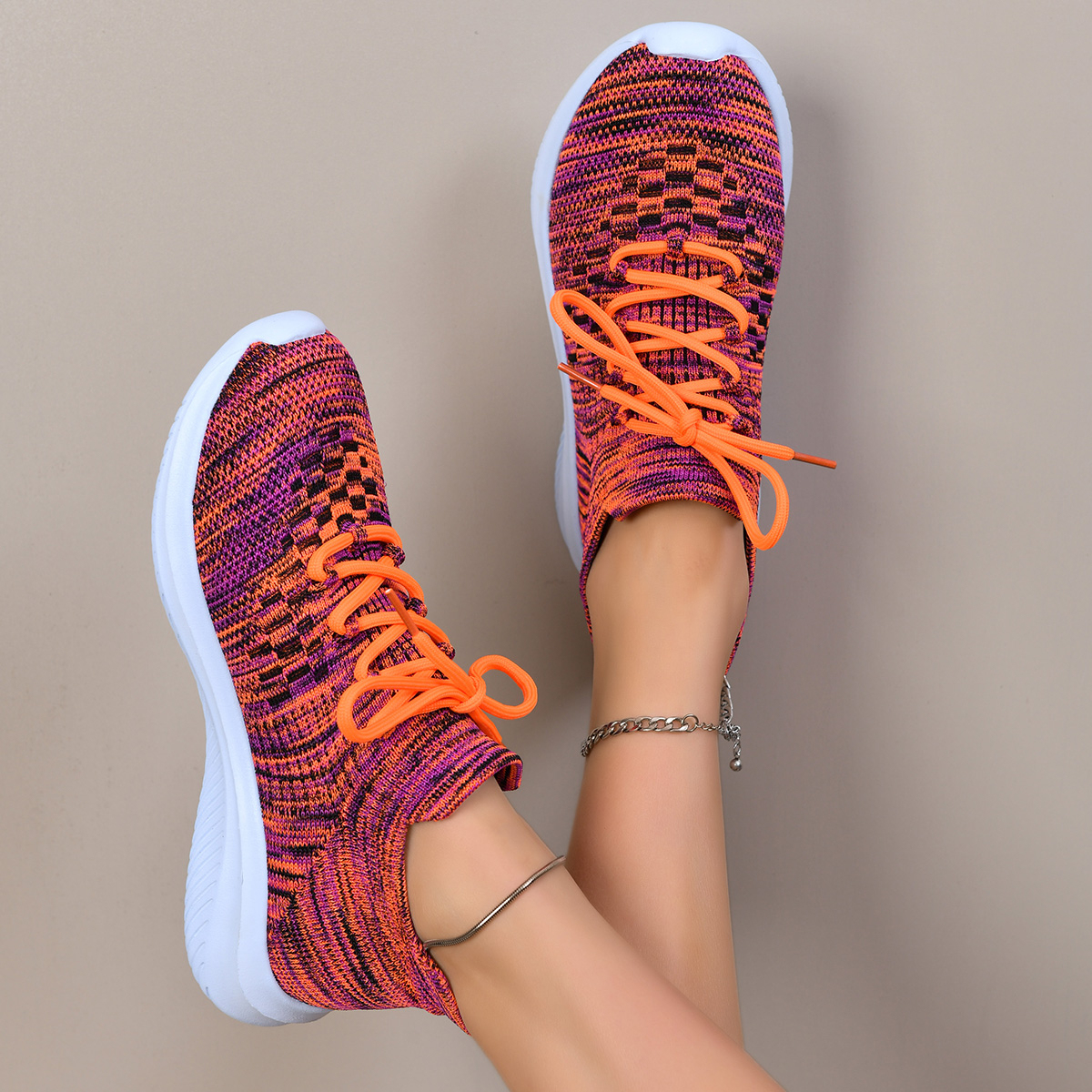 Women's Hiking Comfort Lightweight Breathable Arch Support Orthopedic Sneakers