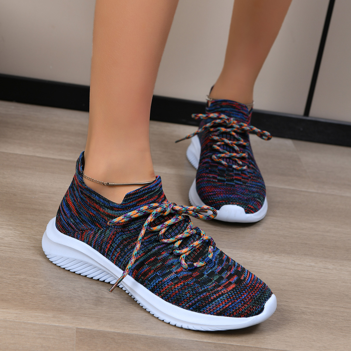 Women's Hiking Comfort Lightweight Breathable Arch Support Orthopedic Sneakers