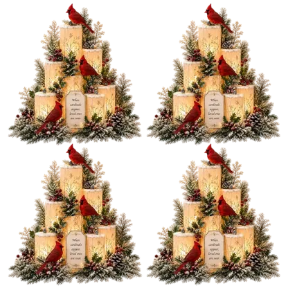 Graddi™ The Cardinal's Visit Flameless Remembrance Candle