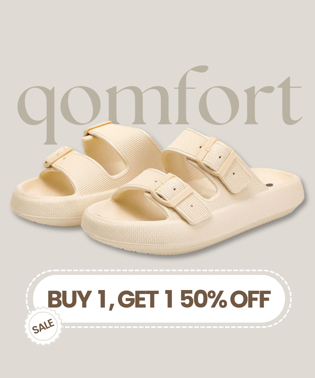 Pillow Sandals by Qomfort.