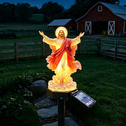 Today's Special Offer-50% Off🔥 Jesus Ascension Solar Garden Light