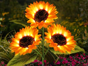 🌻Mother's Day Sale🌞Solar LED Sunflower Garden Lights-29.6inch/74cm