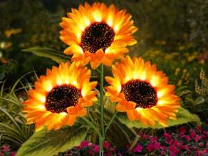 🌻Mother's Day Sale🌞Solar LED Sunflower Garden Lights-29.6inch/74cm