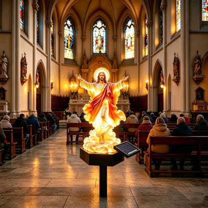 Today's Special Offer-50% Off🔥 Jesus Ascension Solar Garden Light