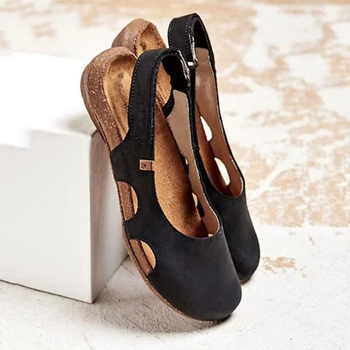 🔥 Last Day: 50% Off 🔥 Women's closed-toe lace-up sandals