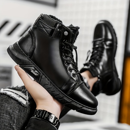 🔥Men's 2026 Ultimate Leather Boots - Waterproof & Orthopedic Comfort Casual Work Boots