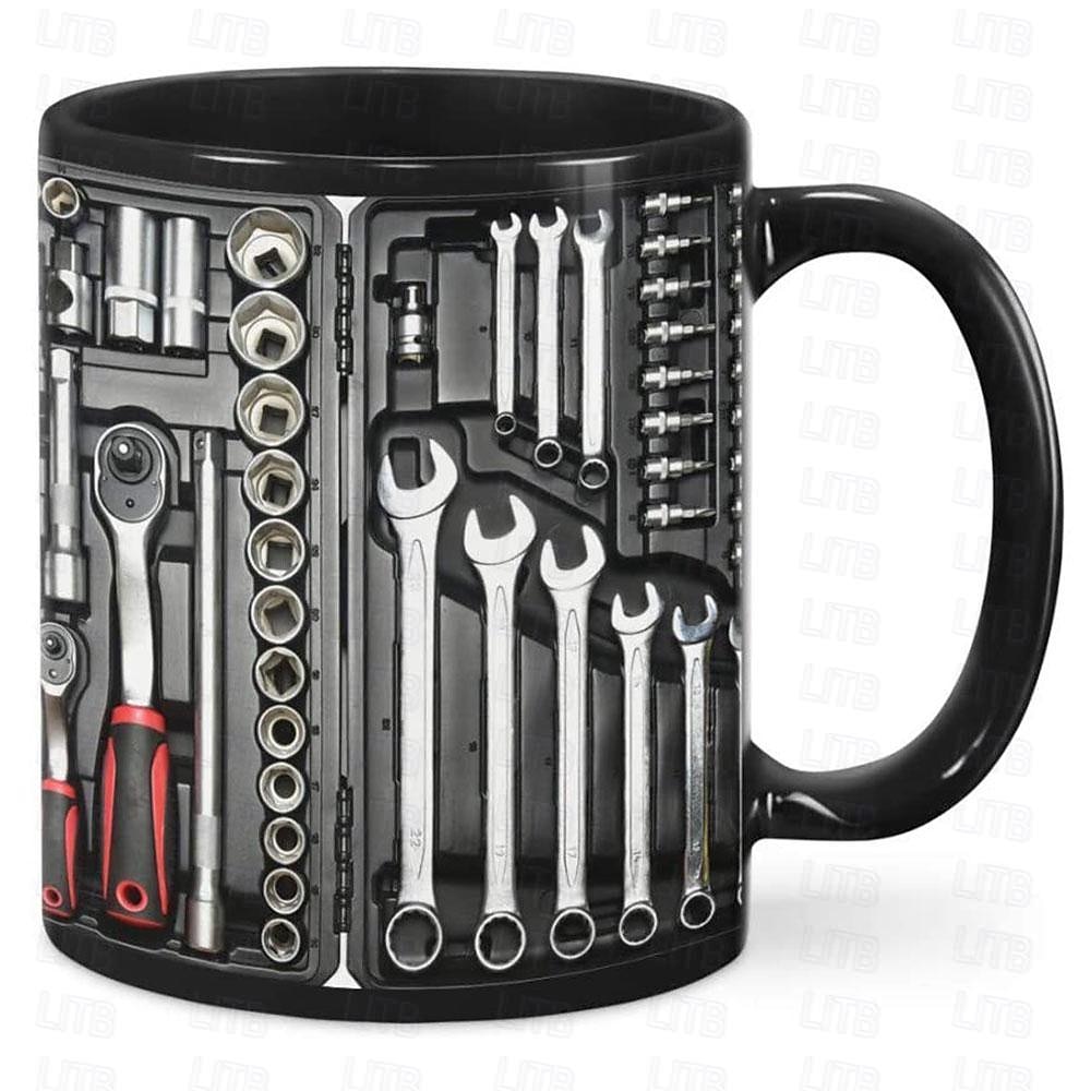 3D Print Mechanic Toolbox Set Mug, Ceramic Coffee Mug, Mechanic Toolbox Print Cup,Gifts for Men 2026 - €17.99 –P4