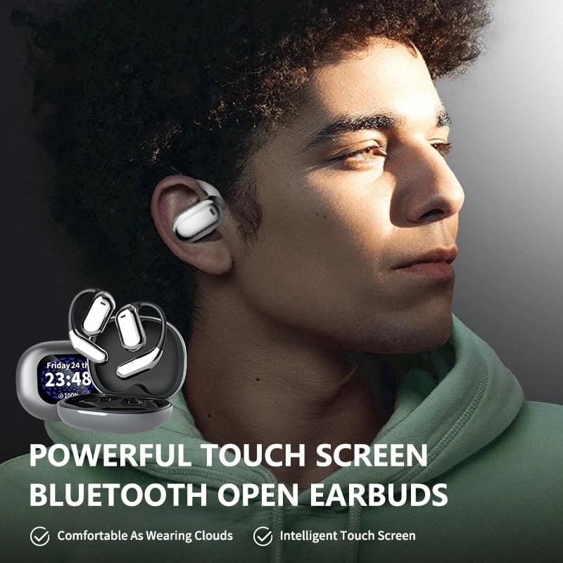 🔥Special Price $25.99 Only Today!!!⏰🔥True Powerful Bluetooth 5.4 Open Ear Earbuds, IPX5 Waterproof