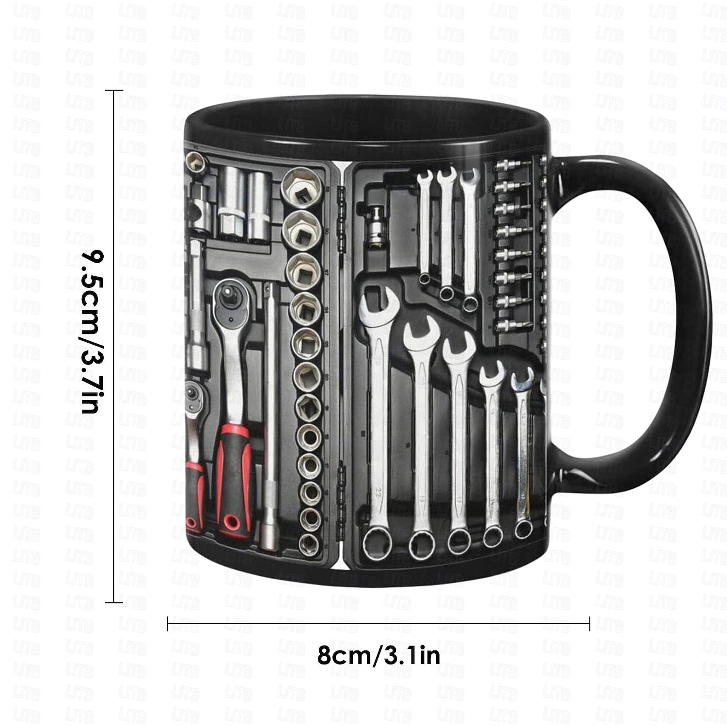 3D Print Mechanic Toolbox Set Mug, Ceramic Coffee Mug, Mechanic Toolbox Print Cup,Gifts for Men 2026 - €17.99 –P1