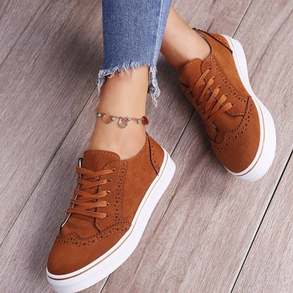 Best Orthopedic Women Shoes Comfy Anti-shock Round Toe Sneakers Vintage Design