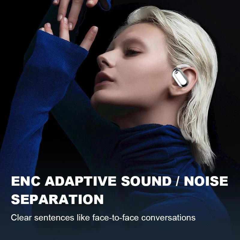 🔥Special Price $25.99 Only Today!!!⏰🔥True Powerful Bluetooth 5.4 Open Ear Earbuds, IPX5 Waterproof