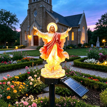 Today's Special Offer-50% Off🔥 Jesus Ascension Solar Garden Light