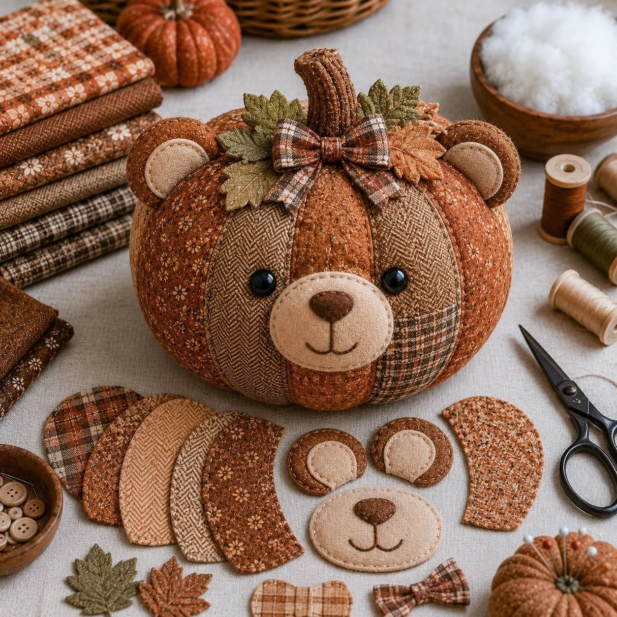 🔥HOT SALE🔥Last Day 49% OFF - DIY Animal Pumpkin Sewing Kit