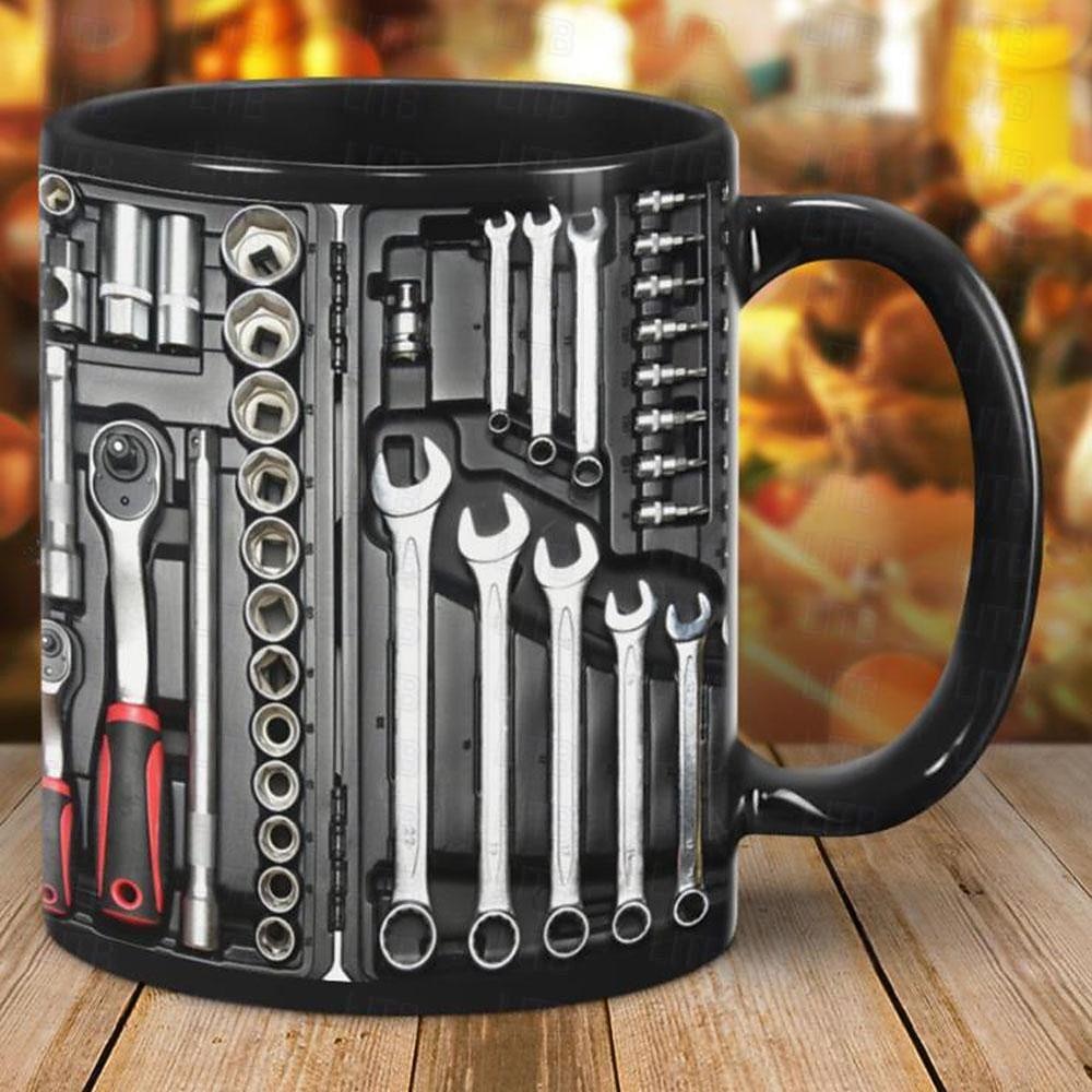 3D Print Mechanic Toolbox Set Mug, Ceramic Coffee Mug, Mechanic Toolbox Print Cup,Gifts for Men 2026 - €17.99 –P3