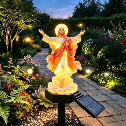 Today's Special Offer-50% Off🔥 Jesus Ascension Solar Garden Light