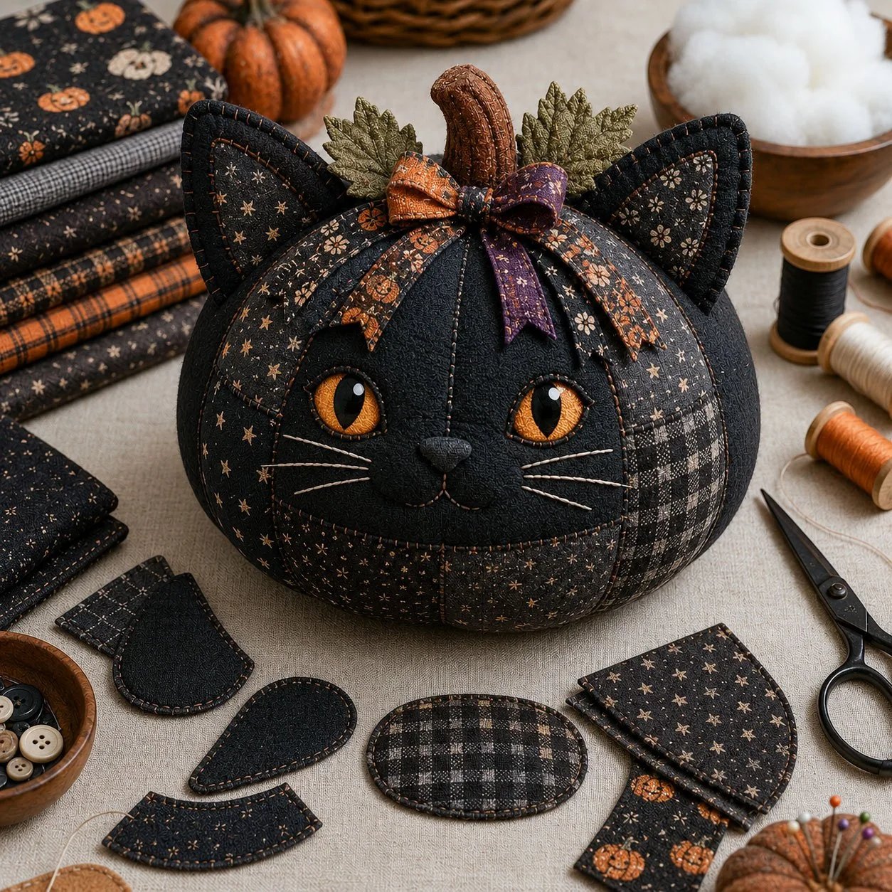 🔥HOT SALE🔥Last Day 49% OFF - DIY Animal Pumpkin Sewing Kit