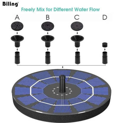 🌞New arrival 40% OFF!⛲Compact Solar Bird Fountain Pump – Keep Your Garden Alive!🏖️