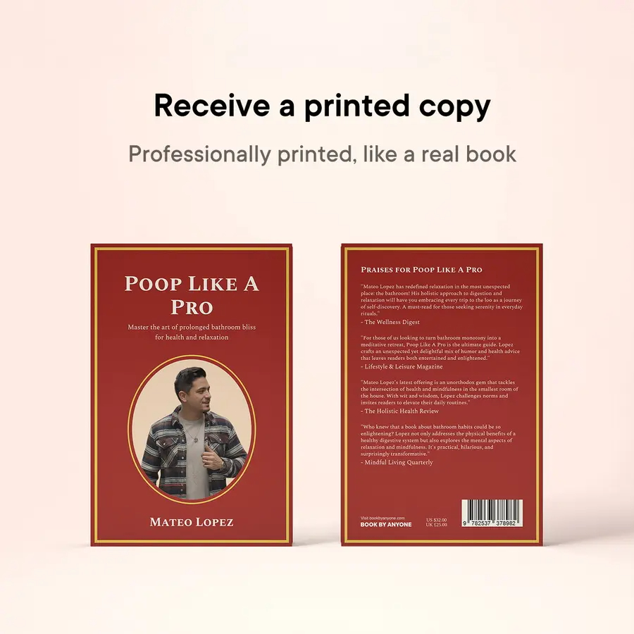 Personalized Hilarious AI Book, Paperback, 240 Pages, Vintage Cover