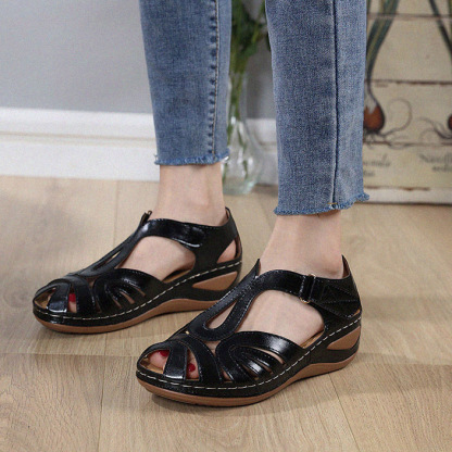 Women's Sandals Daily Magic Tape Platform Sandals