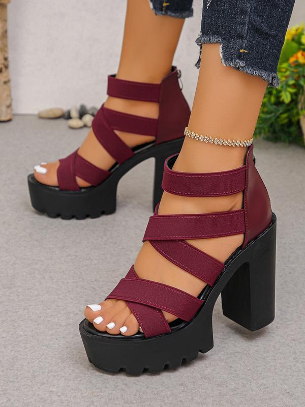 Rebel Platform Block Heels