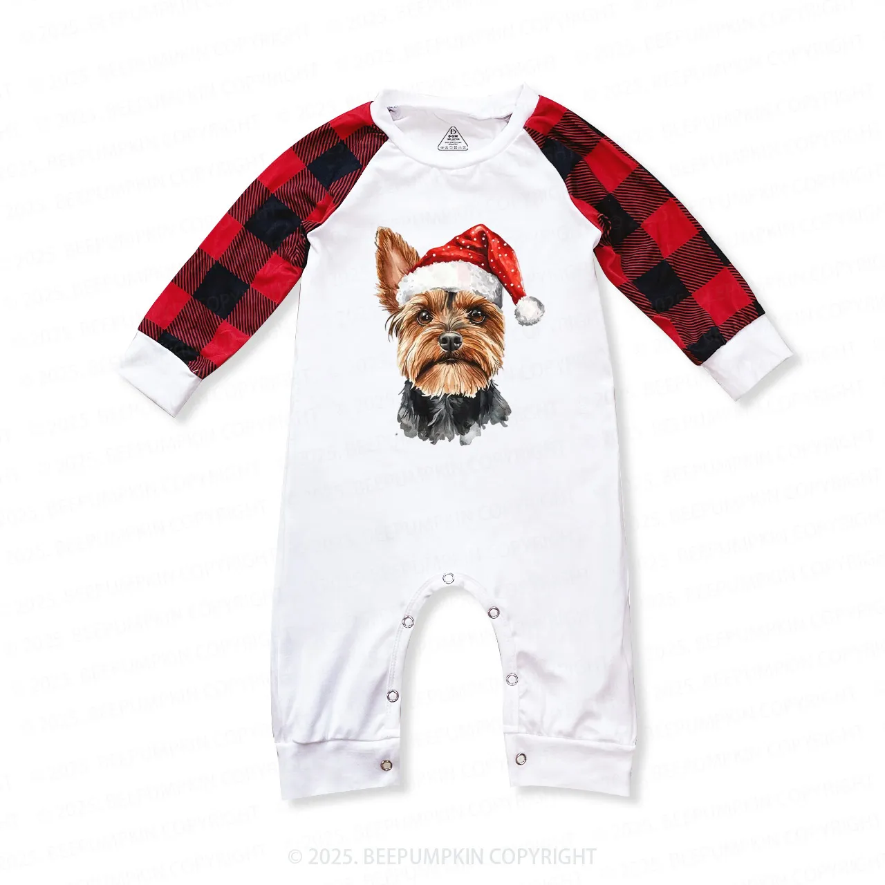 Personalized Santa Christmas Dog Family Matching Pajamas