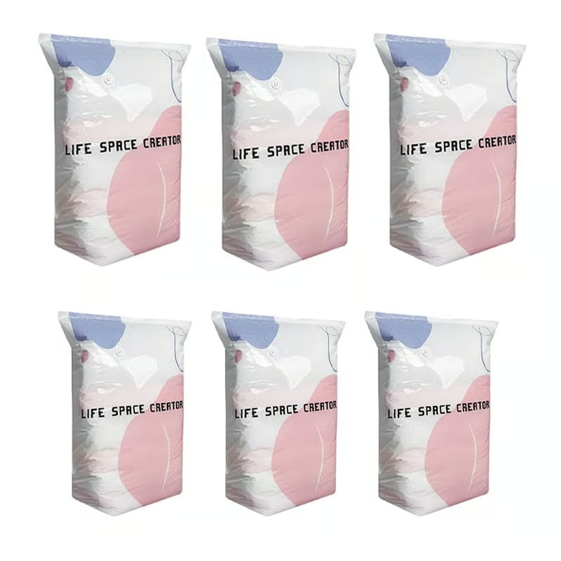 Thickened Stereoscopic No-Pump Vacuum Compression Bag