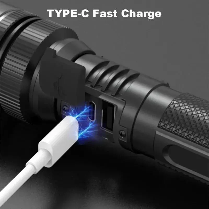 Powerful LED Flashlight For Ultimate Clarity In The Dark