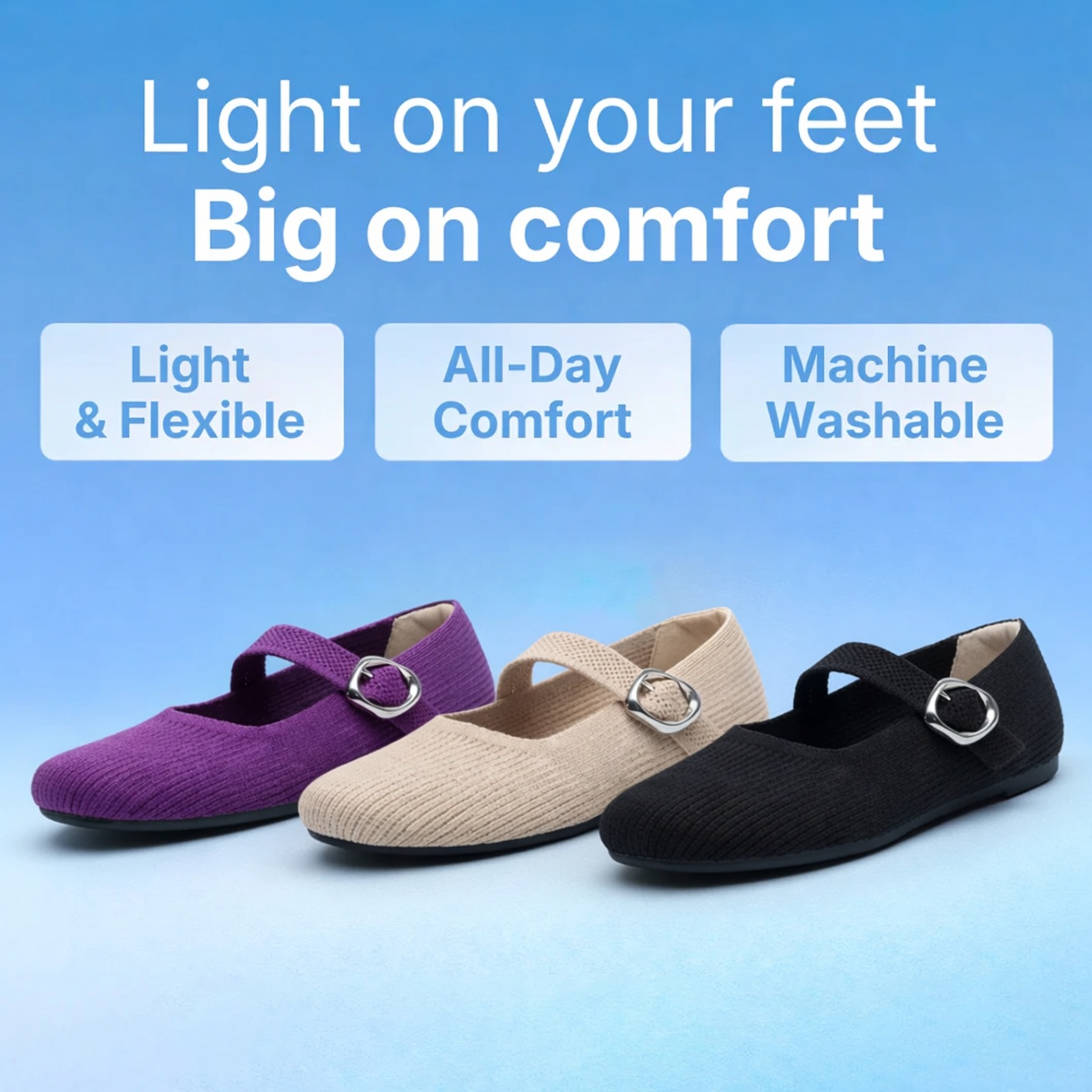 houselyys™ Mary Jane Comfort Flat