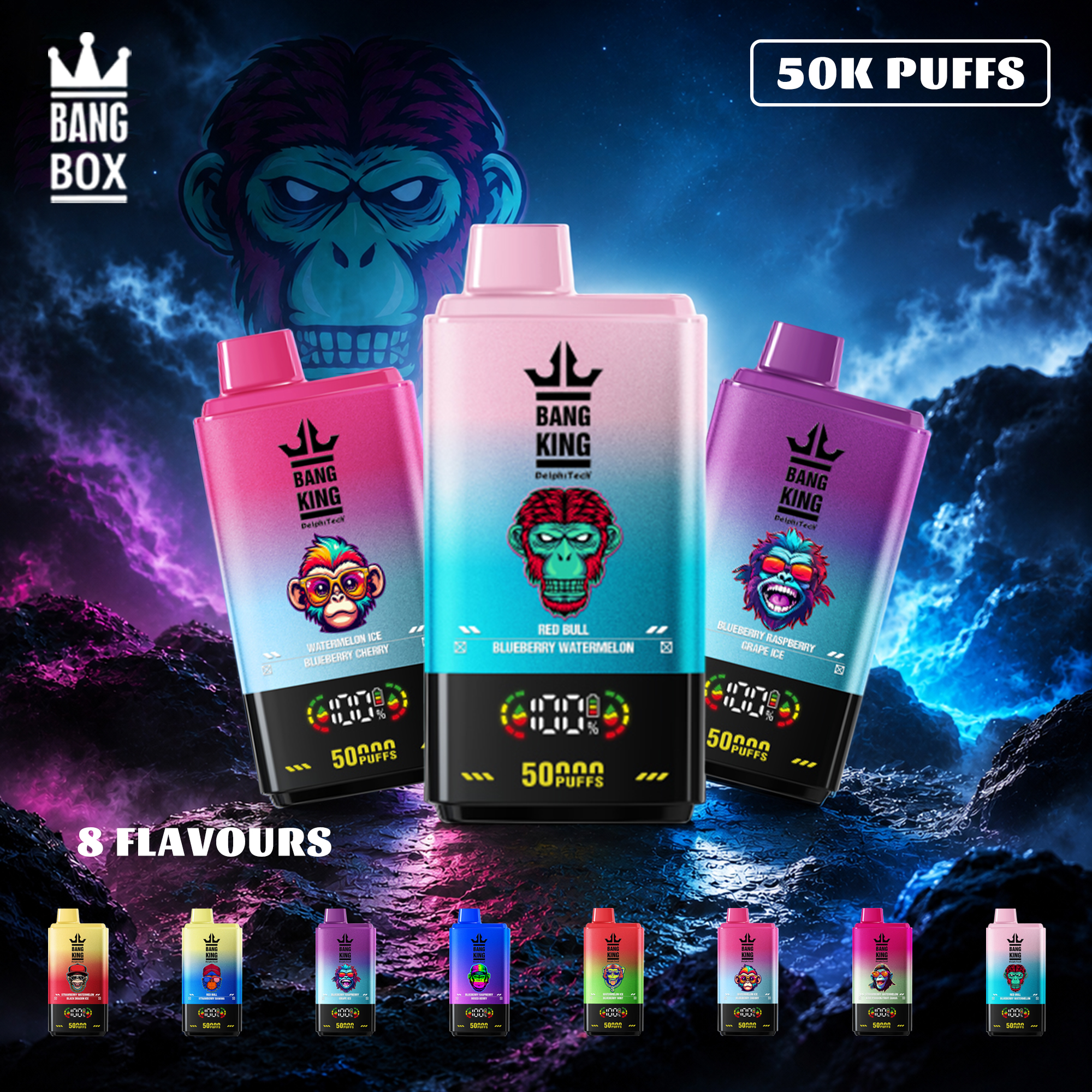 BANG KING 50000 Puffs Disposable Vape