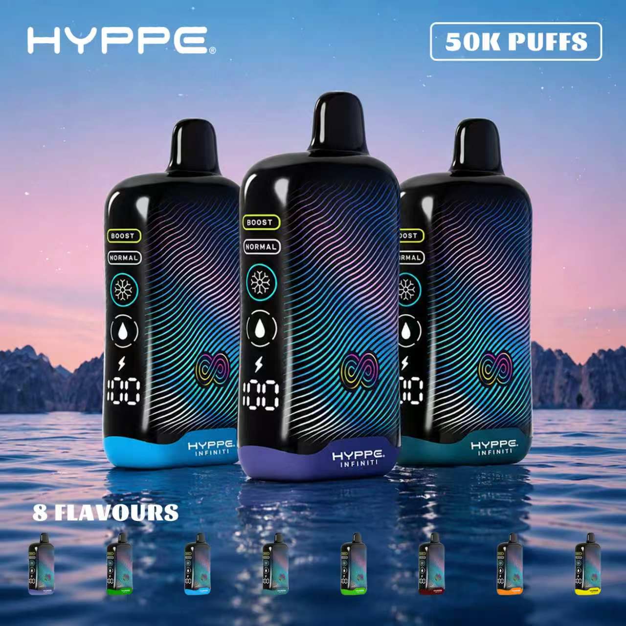Hyppe Infiniti 50K Puffs Disposable Vape
