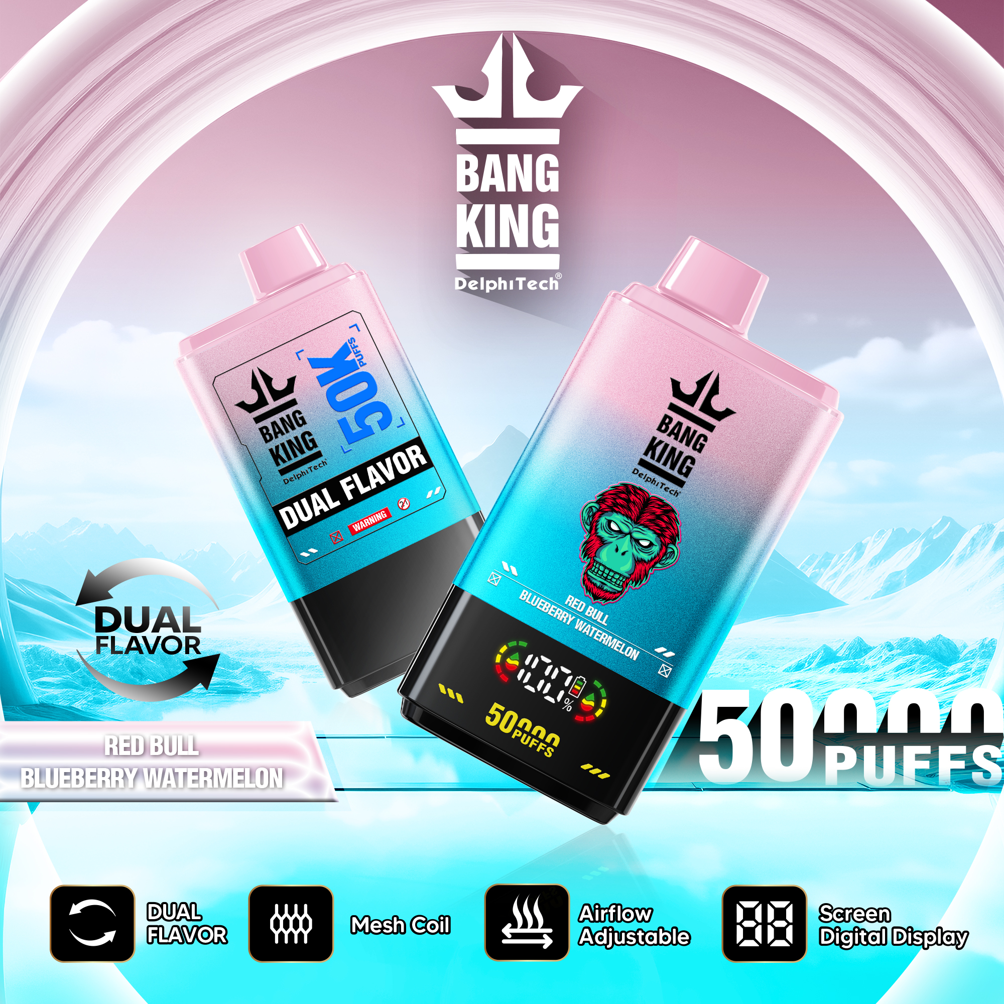 BANG KING 50000 Puffs Disposable Vape