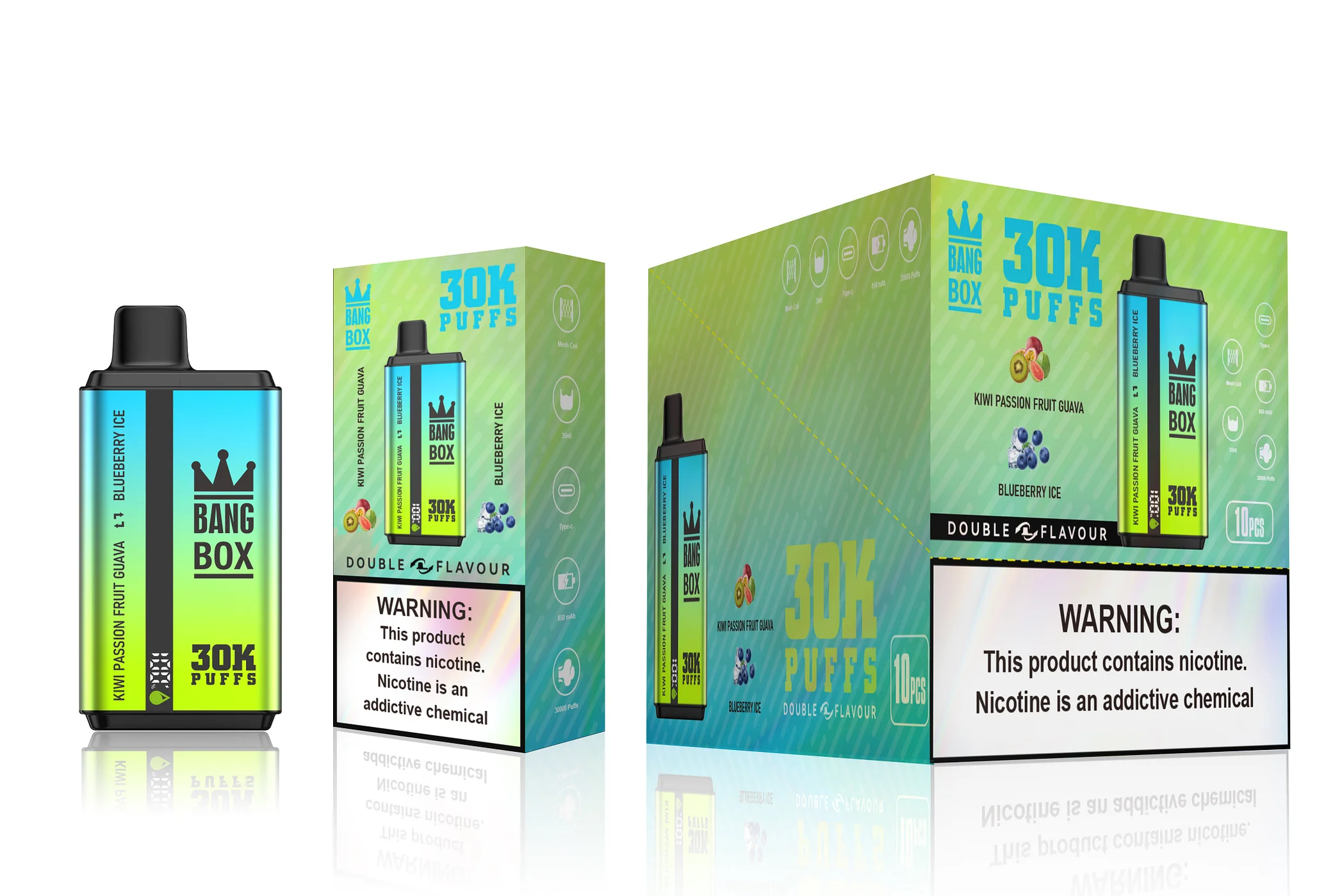 BANG BOX 30000 Puffs Double Flavor Disposable Vape