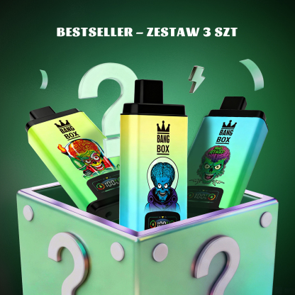 🎁3x niespodzianka - BANG BOX 50000 Puffs Double Flavor Disposable Vape