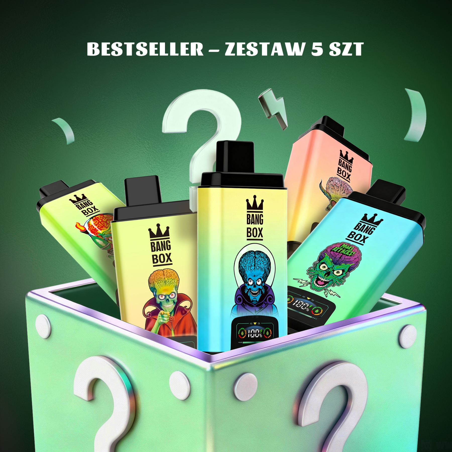 💎5 db-os BANG BOX 50000 Puffs Double Flavor Disposable Vape – Titokdo