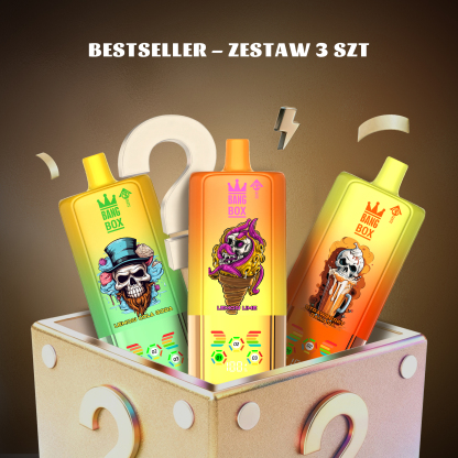 🎁3x niespodzianka - BANG BOX 80000 Puffs 3 in1 Flavor Disposable Vape