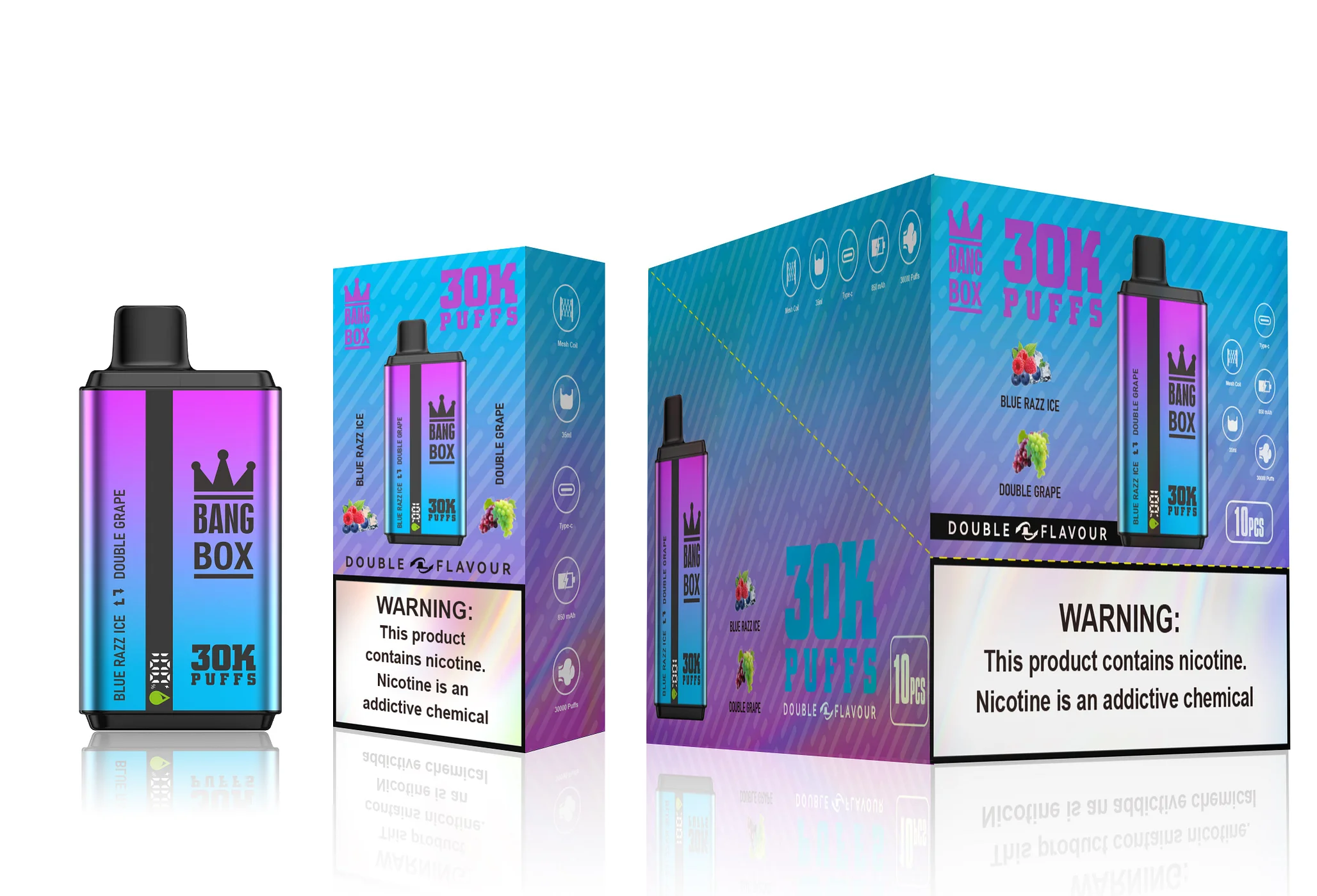 BANG BOX 30000 Puffs Double Flavor Disposable Vape