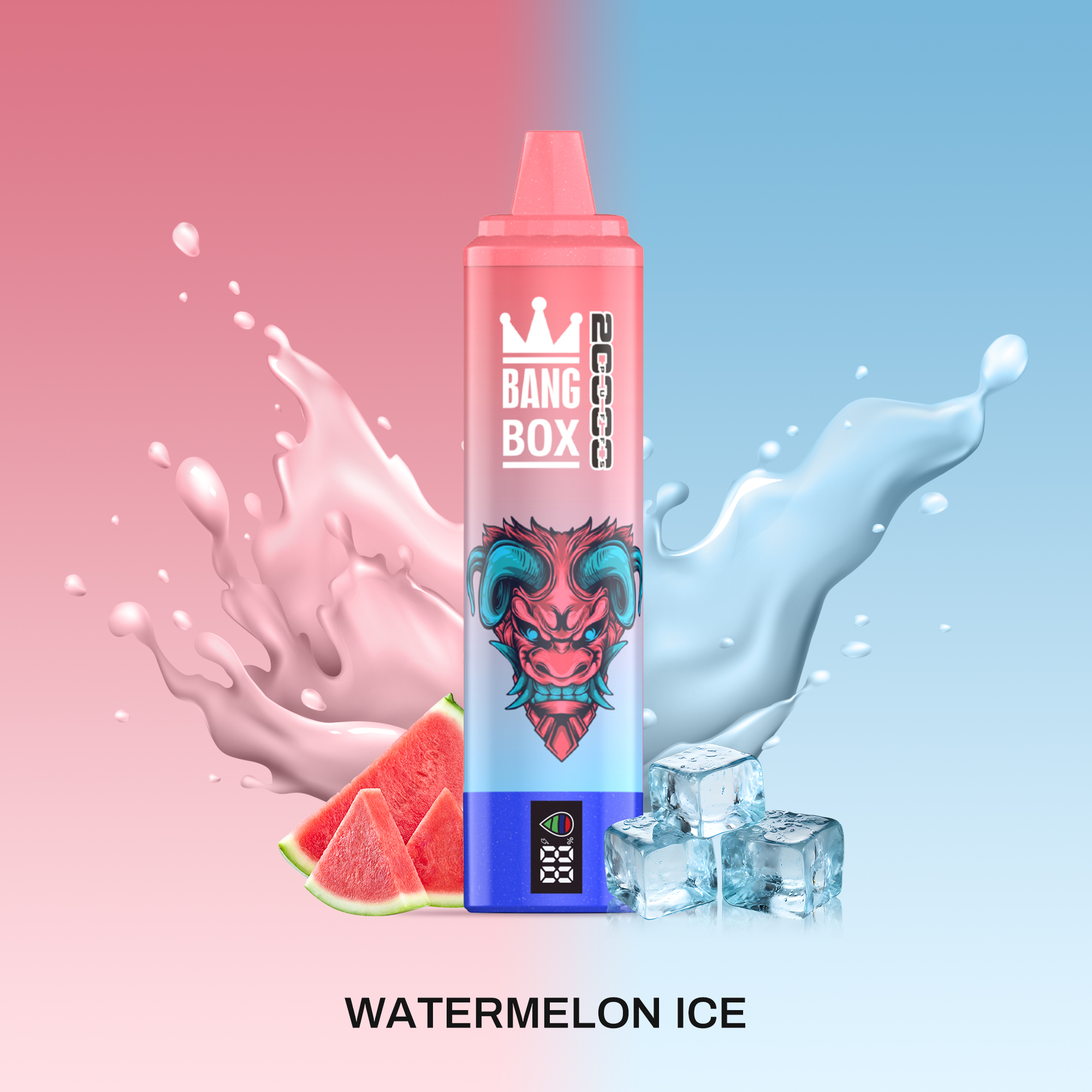 BANG BOX 20000 Puffs Double Flavor Disposable Vape - Watermelon Ice