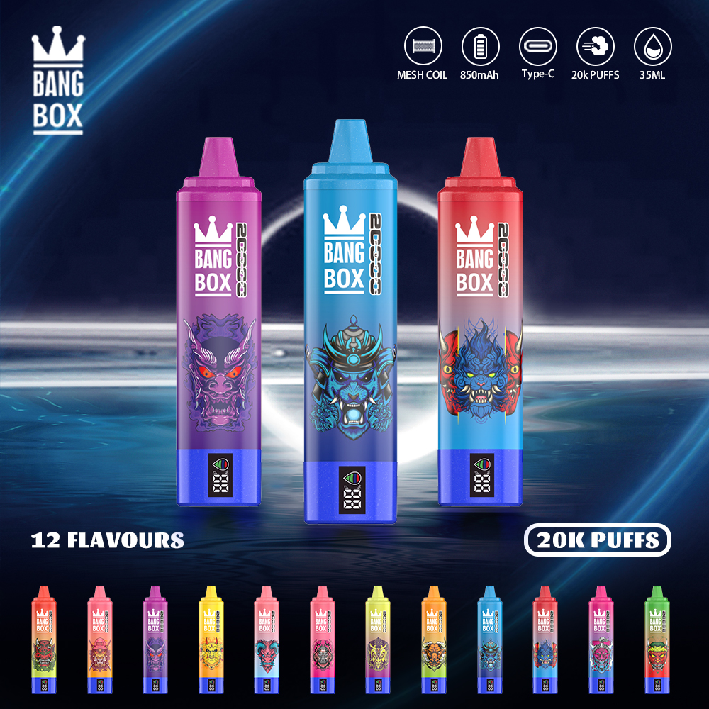 BANG BOX 20000 Puffs Double Flavor Disposable Vape - Mango Ice