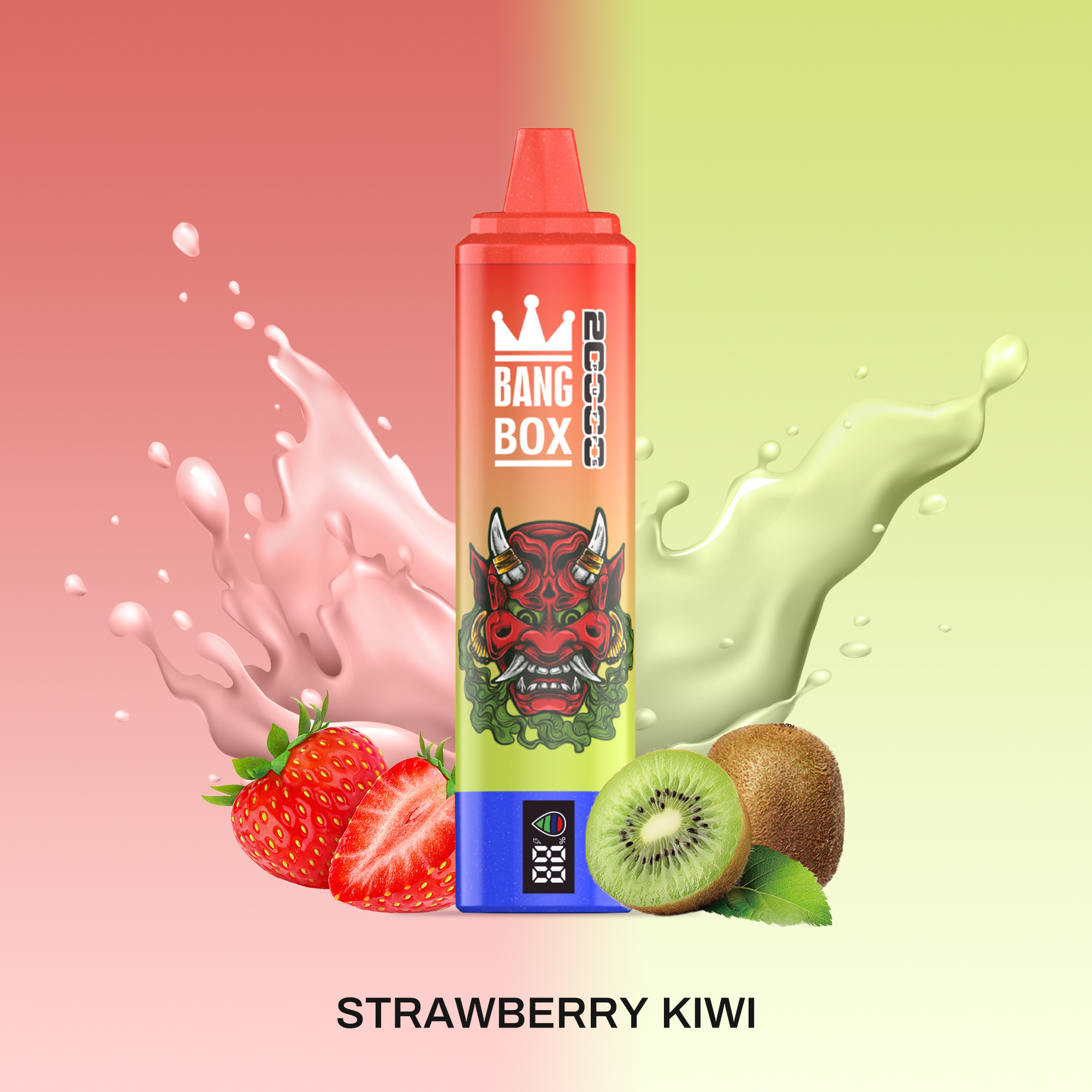 BANG BOX 20000 Puffs Double Flavor Disposable Vape - Strawberry Kiwi