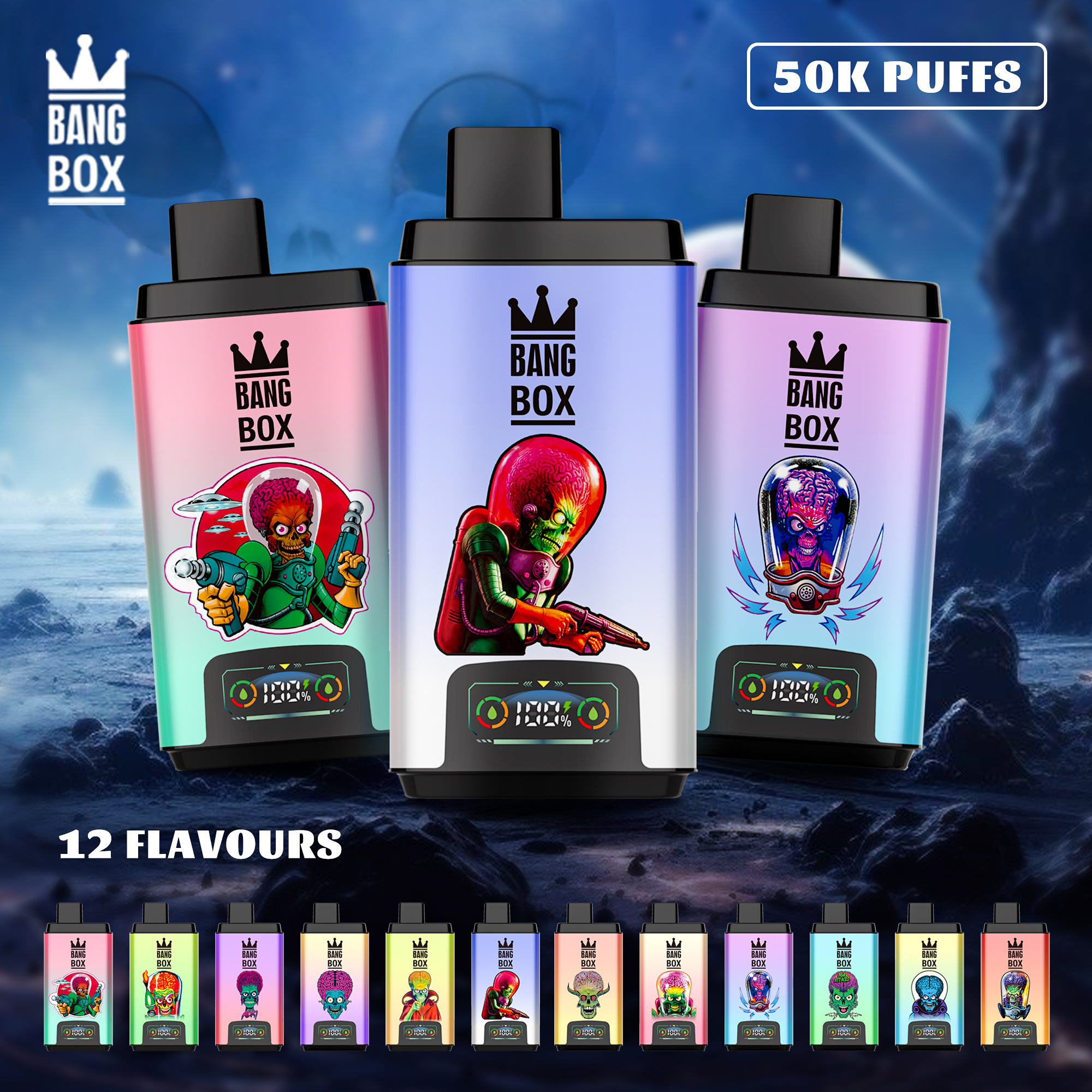 BANG BOX 50000 Puffs Double Flavor Disposable Vape