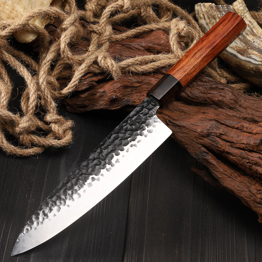 🔪Set de cuțite de bucătar din 5 piese din oțel AUS-10 forjat cu grijă