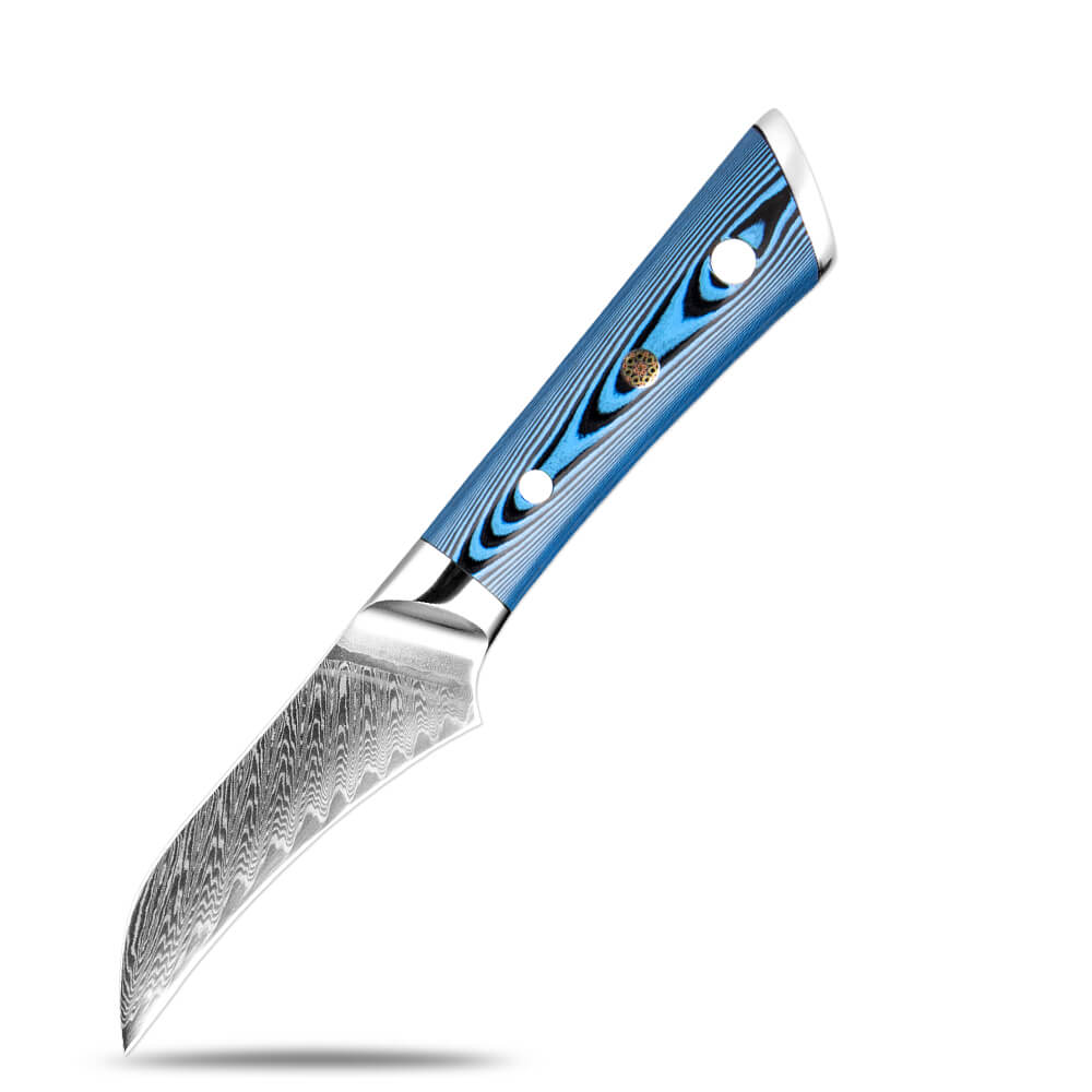 Set de 5 cuțite din oțel Damasc japonez