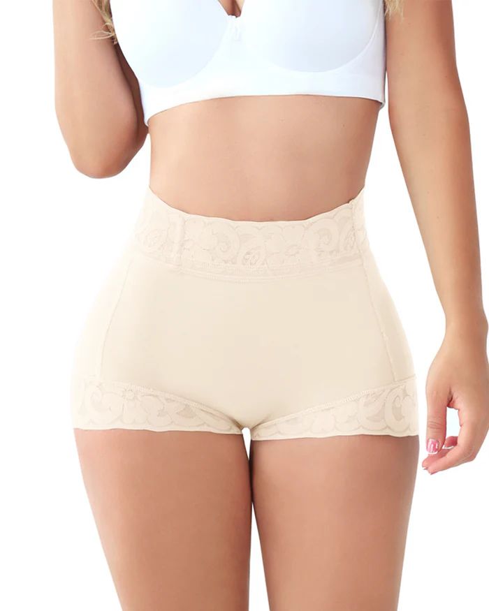 Slip de damă din dantelă Clasic Purtare zilnică Chiloți netezitori pentru ridicarea fundului