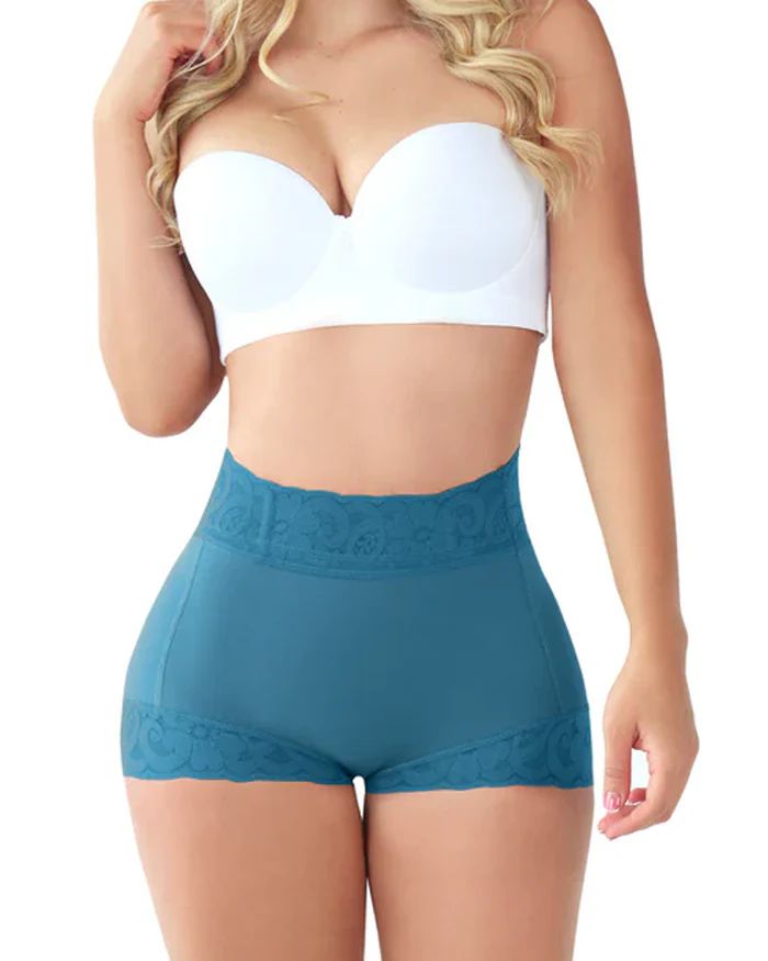 Slip de damă din dantelă Clasic Purtare zilnică Chiloți netezitori pentru ridicarea fundului