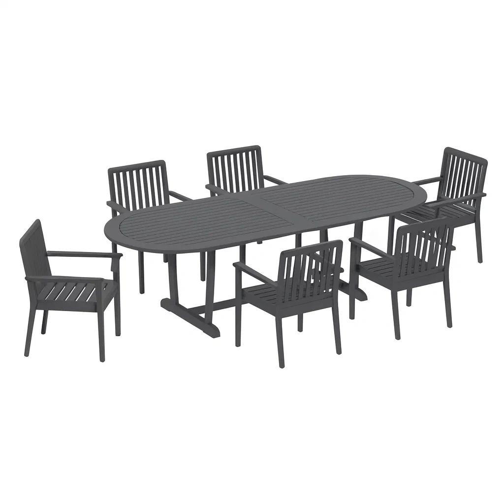 Arredo da esterno,Set da pranzo - luxdomusshop