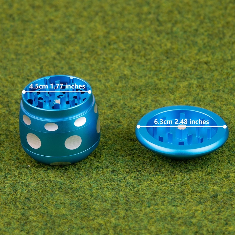 Mushroom Grinder,Finish Four-layer Design Grinder,Mushroom Herbal Grinder,Mushroom Shape,Spring Gift,Healing And Relaxing