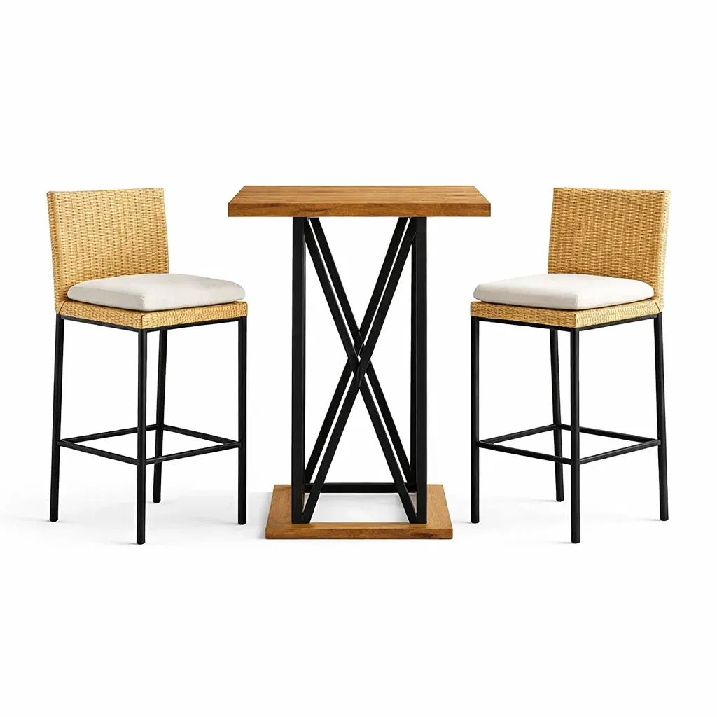 Bar table and chair set
