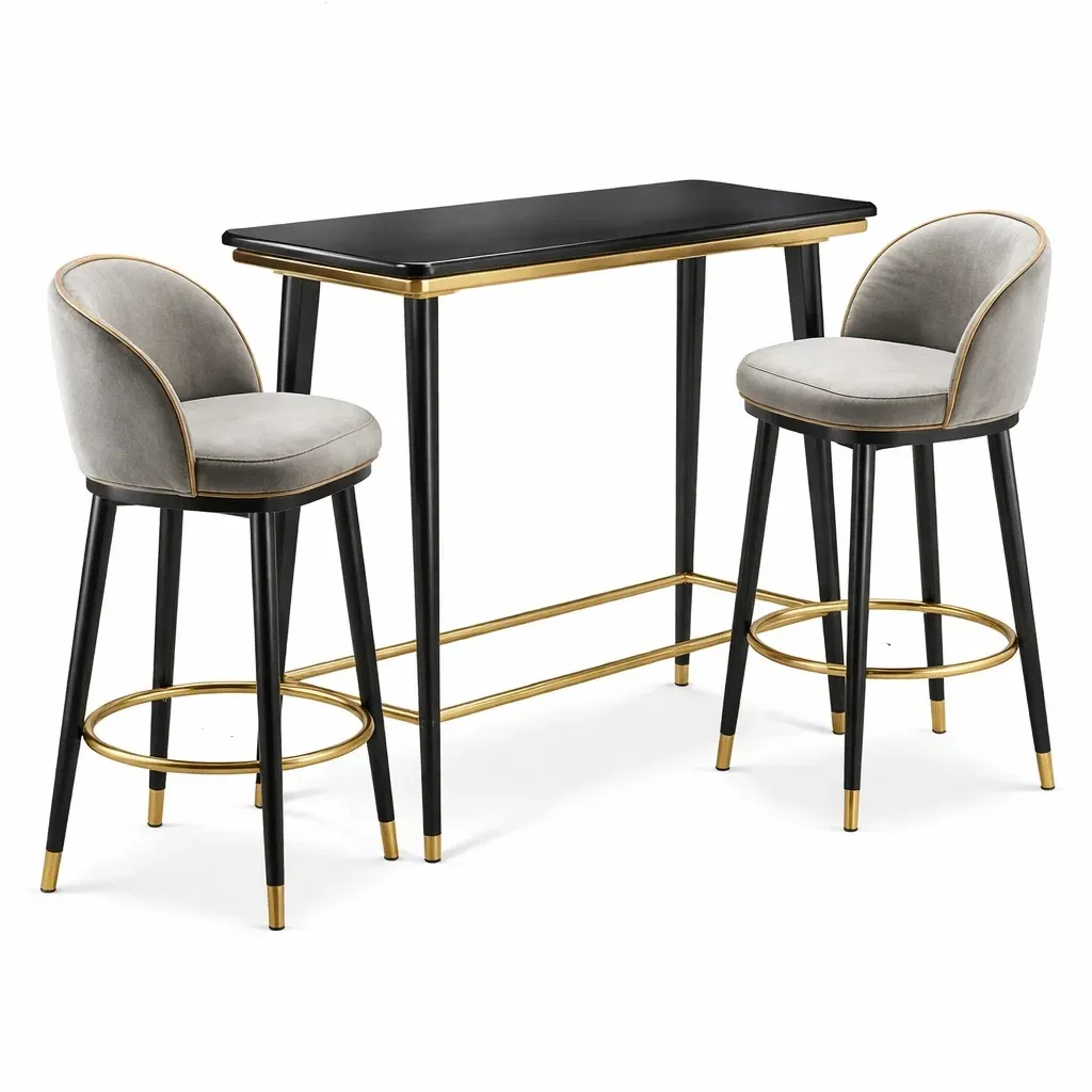 Bar table and chair set