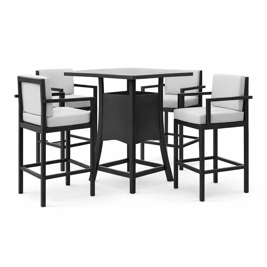Bar table and chair set