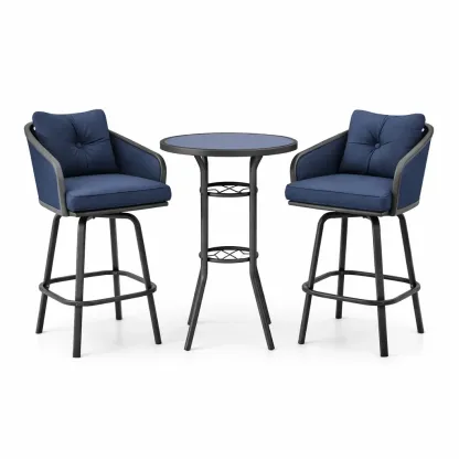 Bar table and chair set